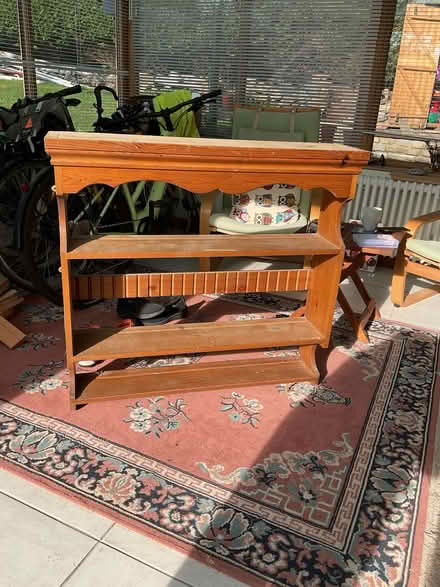 Photo of free Pine plate rack (Abraham Heights LA1) #1