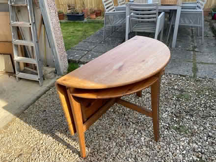 Photo of free Wooden folding table (Headington, Oxford OX3) #1