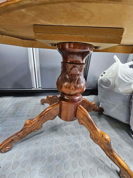 Photo of free Polished wooden table (Bengeo SG14) #2