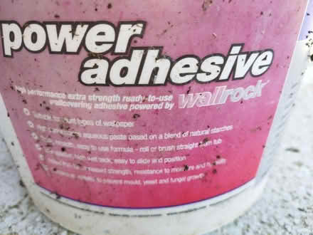 Photo of free Wallpaper adhesive (Charlton SE7) #1