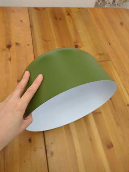 Photo of free Green lampshade (Malvern WR14) #2