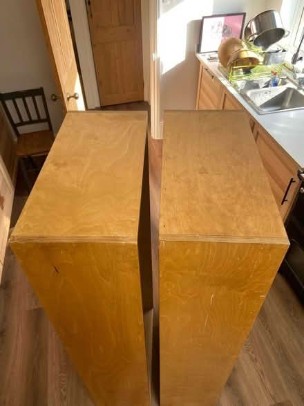 Photo of free Wooden under bed storage/ book case carcasses (Amersham Common HP7) #3