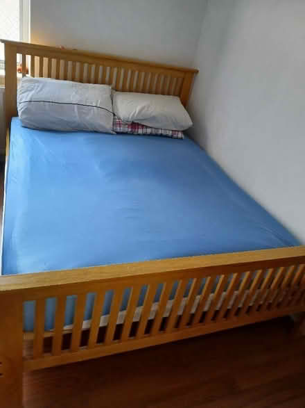 Photo of free King size bed frame (NW10) #2