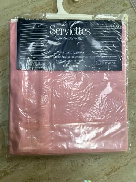 Photo of free Brand new cotton napkins x4 (Potters Bar) #2