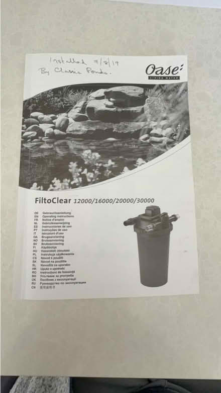 Photo of free Pond filter (Chislehurst BR7) #1