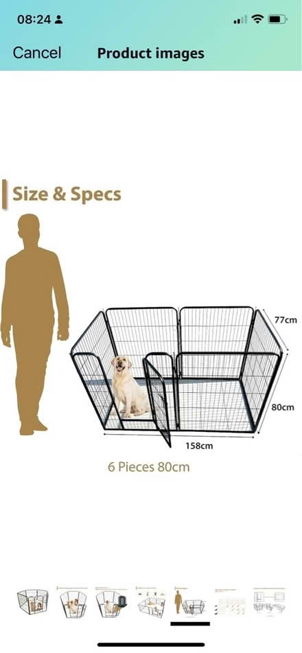 Photo of free Ellie Bo Dog Pen Heavy Duty (Southwater) #1