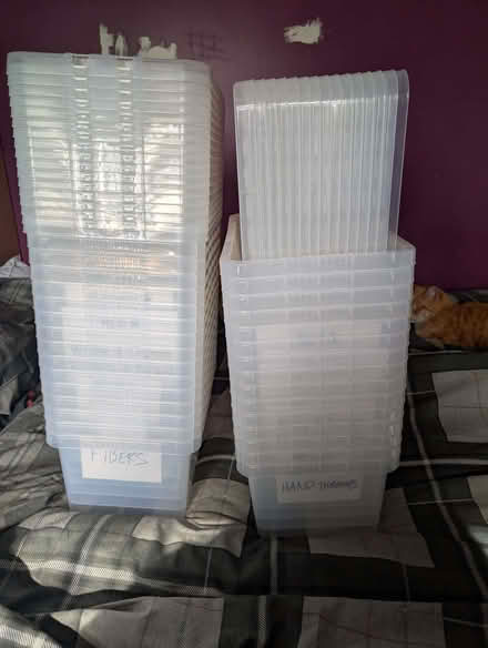 Photo of free Storage boxes x30 (Overdale TF3) #1