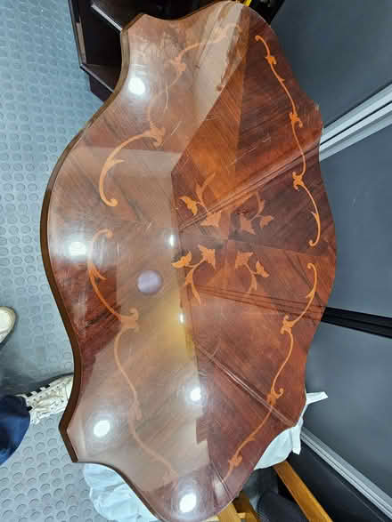 Photo of free Polished wooden table (Bengeo SG14) #3