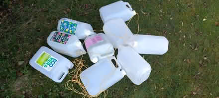 Photo of free 5L Plastic Containers x9 (Cranham Corner GL6) #1