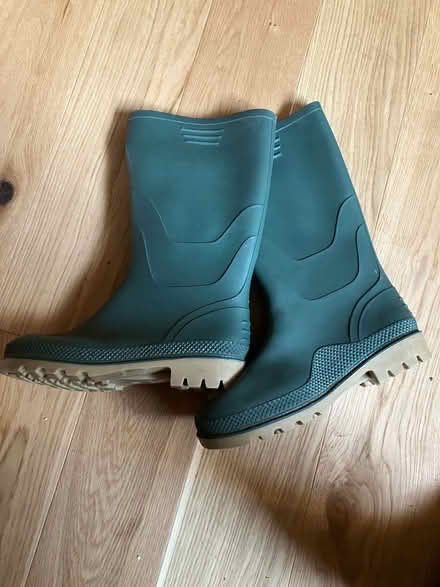 Photo of free Green wellies nearly new adult size 4 (Northfield Avenue area NN16) #1