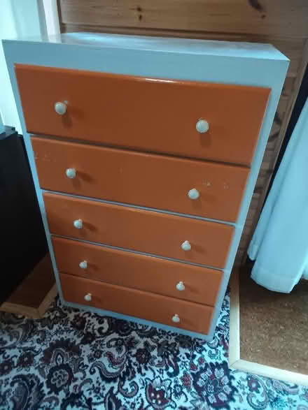Photo of free 5-Drawer unit, wood and plywood (University of Bath) #1
