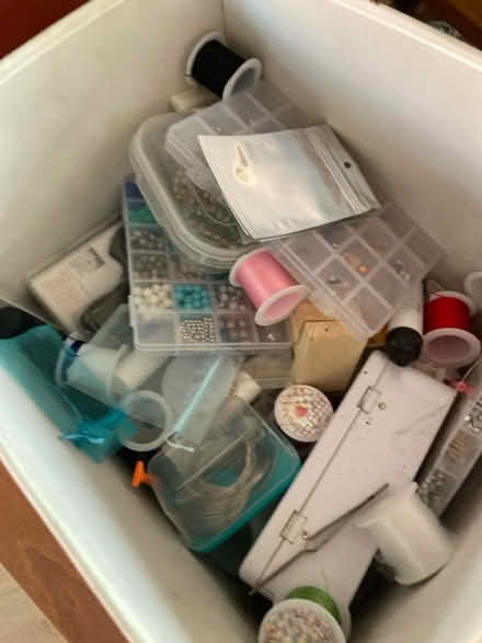 Photo of free Box of jewellery making stuff (Clayton le Woods PR6) #4