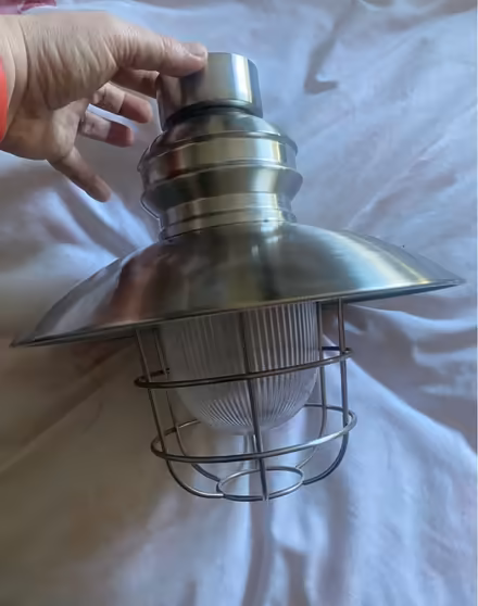 Photo of free Light shade - Fisherman style metal (Wallsend NE28) #1