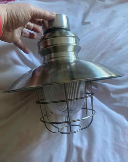Photo of free Light shade - Fisherman style metal (Wallsend NE28) #1