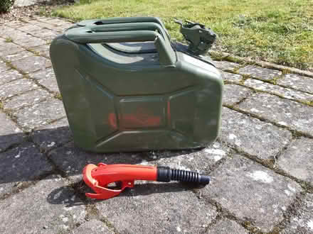 Photo of free 10 Litre Petrol Container (Roffey) #1