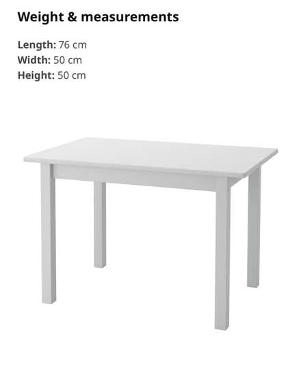 Photo of free Small table and x2 chairs (N11 alexandra palace) #3