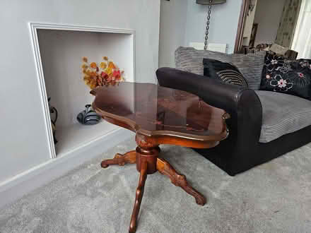 Photo of free Polished wooden table (Bengeo SG14) #1