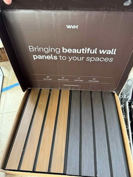 Photo of free Outdoor wood slat panel samples (Zip 22306 Alexandria) #2