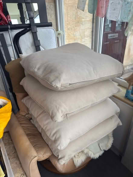 Photo of free Large sofa cushions (Stroud) #1