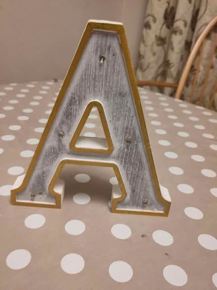 Photo of free Light up letter A (Maiden Erlegh Nature Reserve RG6) #1