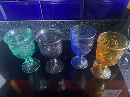 Photo of free Four Coloured Glasses (SE1 Kent Road) #1