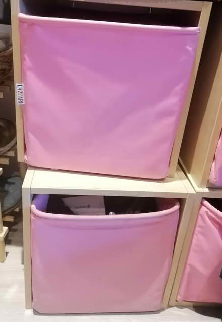 Photo of free 4 white wood storage cubes (Willesden, NW10) #1