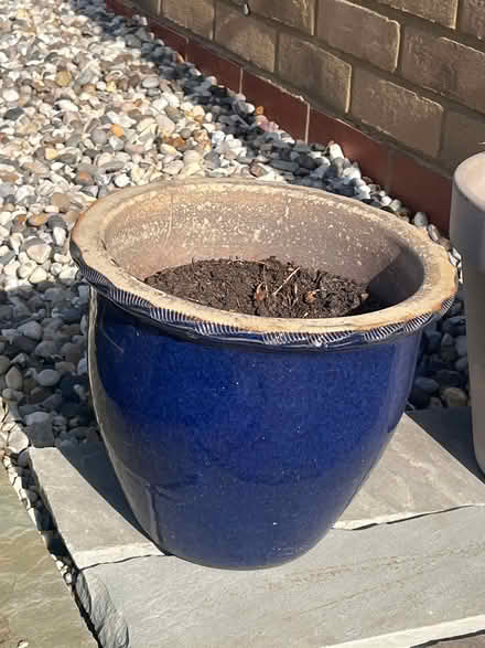 Photo of free 6 x Ceramic plant pots (Kempston) #2