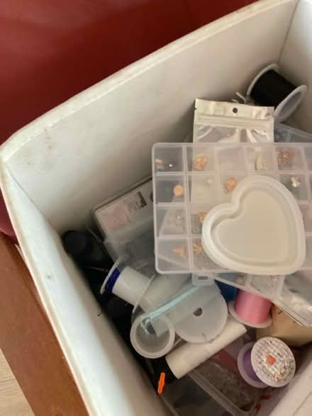 Photo of free Box of jewellery making stuff (Clayton le Woods PR6) #1