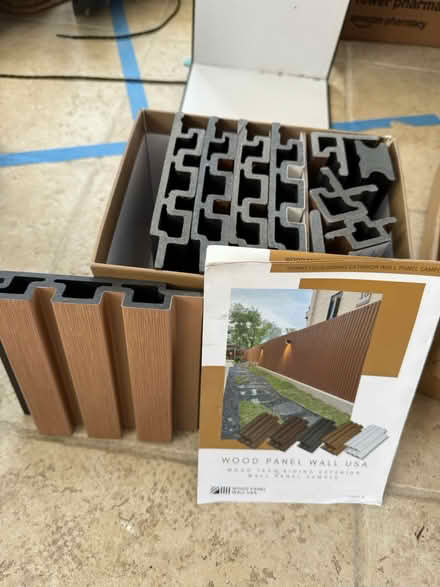 Photo of free Outdoor wood slat panel samples (Zip 22306 Alexandria) #4