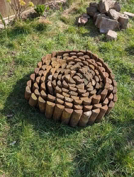 Photo of free Wooden garden edging (Anstey LE7) #1