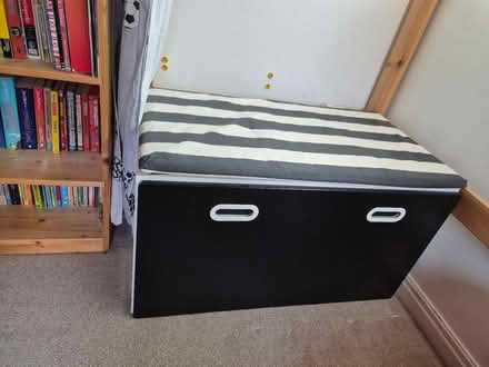 Photo of free IKEA FRITIDS/STUVA Toy storage bench with Pad and Blackboard (Greaves LA1) #1