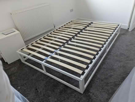 Photo of free Double bed frame with mattress (Rawmarsh, S62) #1