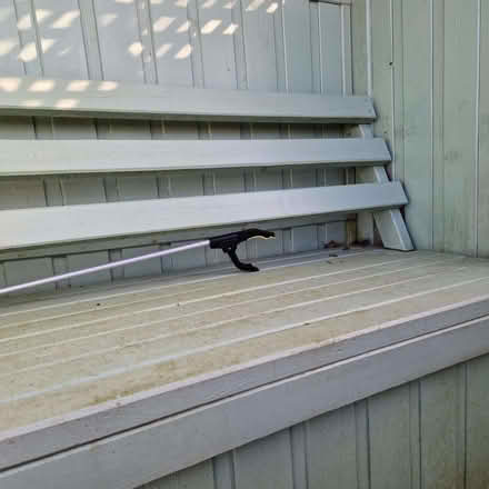 Photo of free Garden wooden storage seat with roof (Clive Vale TN35) #4