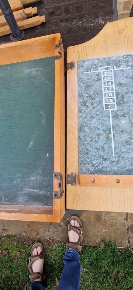 Photo of free Dartboard cabinet only (OX14,Abingdon) #3
