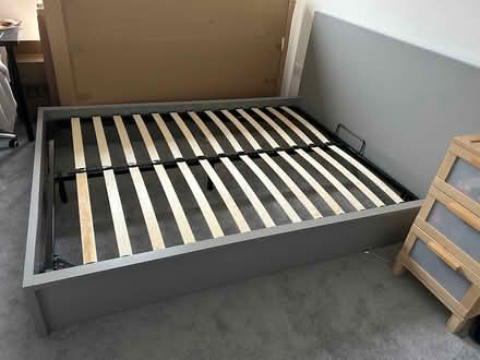Photo of free New King Size Ottoman Storage Bed (Epping Green IG10) #2