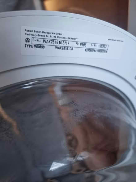 Photo of free Bosch 7kg washing machine (SE6) #2