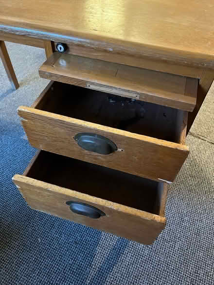 Photo of free Old desk (Wotton-under-edge GL12) #1