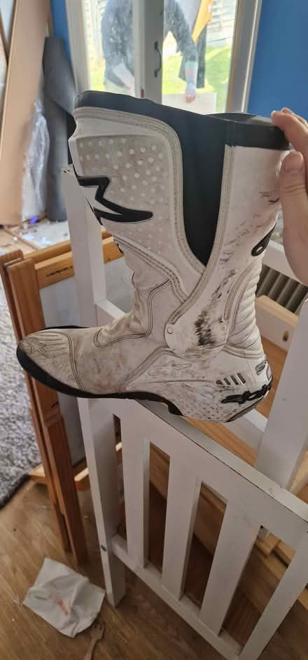 Photo of free Motorbike boots (Colliers wood) #1