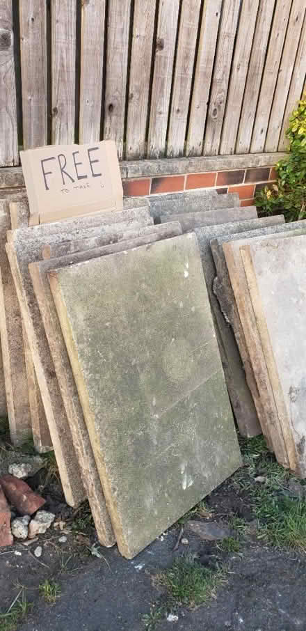 Photo of free 2x3 paving stones *4 (WF4 Horbury) #1
