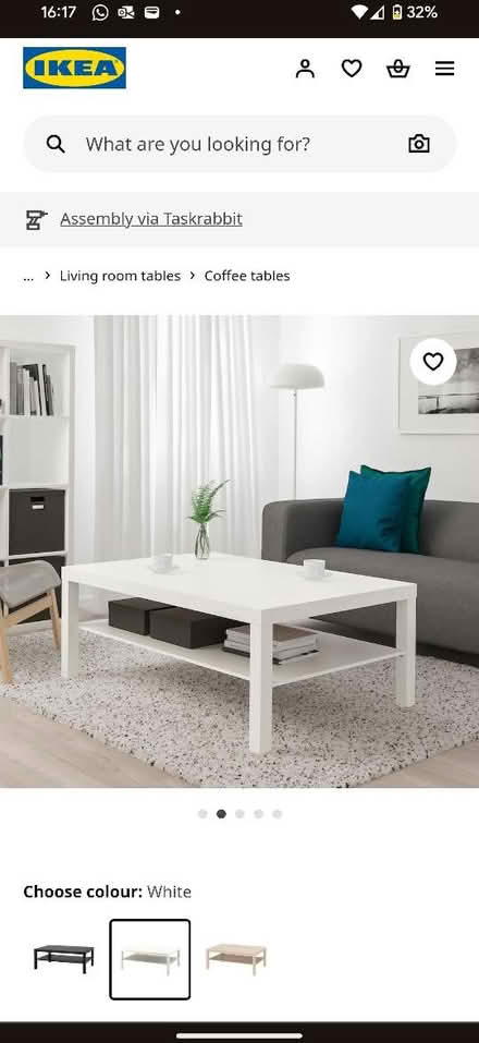 Photo of free IKEA coffee table (KT3) #3