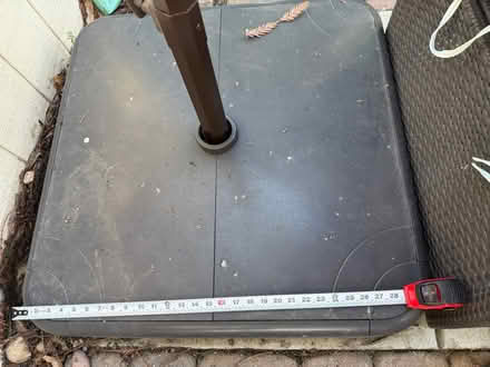 Photo of free BASE ONLY - Brand new Umbrella Base (East Cupertino) #2