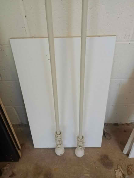 Photo of free 2 x curtain poles (Keswick CA12) #1
