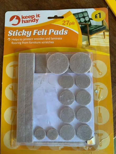 Photo of free Sticky felt pads for chair legs (Kendal LA9) #1