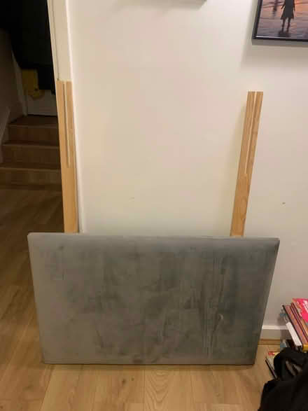 Photo of free Single grey head board (Forest Gate) #1