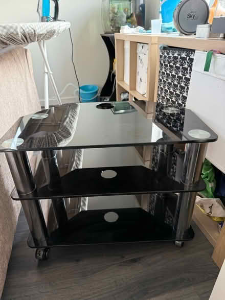 Photo of free Glass TV Stand (Kidderminster) #1