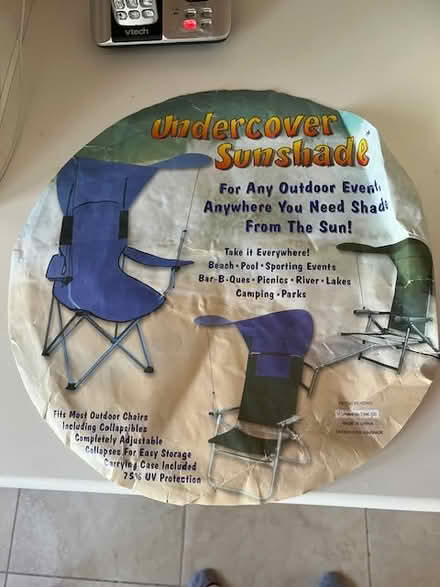 Photo of free sunshade for beach chair (Rockville) #1