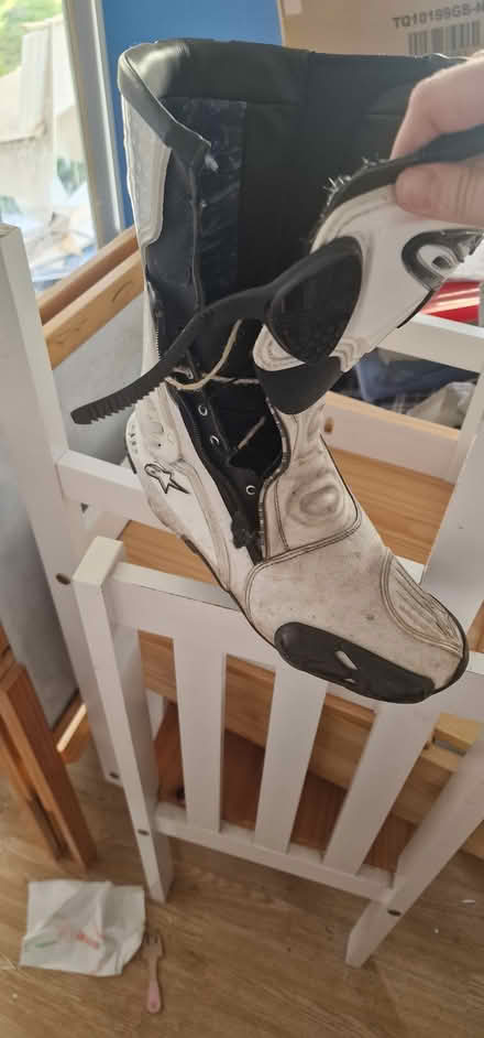 Photo of free Motorbike boots (Colliers wood) #2