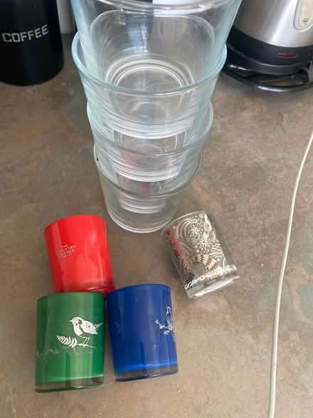 Photo of free Used candle jars (Surrey quays) #2