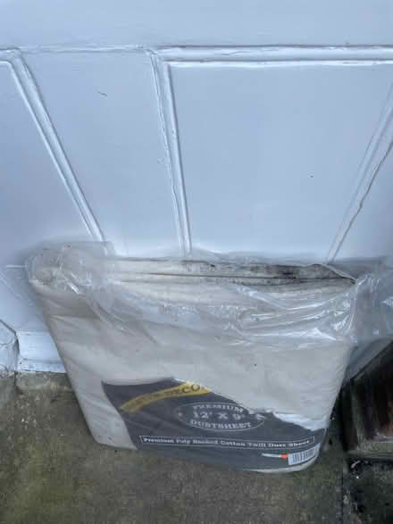 Photo of free 3 dust sheets (Wimbledon Park SW19) #2