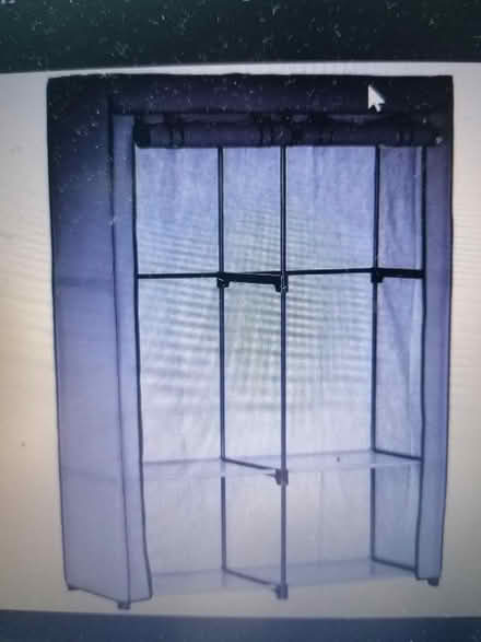 Photo of free Foldable black wardrobe (Willesden, NW10) #1